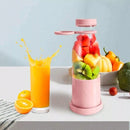 Garrafa Juicer Liquidificador Elétrico Portátil Recarregável COPO 420ml Mixer Shake Misturador