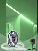 Vendedor IndicadoFita Led 3528 Rolo 5m 3m 2m 1m 12v Ip20 60 Leds/m Dupla Face + Fonte de 2A