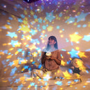 🌌 Luminária de Estrelinhas e Galáxias - 7 Modos LED 360°