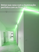 Vendedor IndicadoFita Led 3528 Rolo 5m 3m 2m 1m 12v Ip20 60 Leds/m Dupla Face + Fonte de 2A