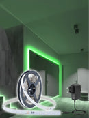 Vendedor IndicadoFita Led 3528 Rolo 5m 3m 2m 1m 12v Ip20 60 Leds/m Dupla Face + Fonte de 2A