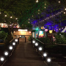 🌞 Luz de Jardim Solar em LED Redonda