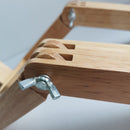 🤖 Abajur de Mesa Robô em Madeira – Aconchego e Estilo para Sua Casa