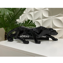 Escultura Pantera Negra P - 37 cm - Decoração