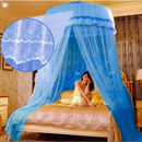 Mosquiteiro Indiano de Teto Casal Gigante Box/queen/king Com Abertura Lateral 14 Metros