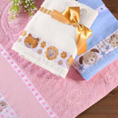 Toalhas de Banho Kids Infantil Para Bordar Ponto Cruz 100% Algodão