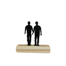 🏡 Enfeite de Mesa Silhueta Família – Decoração Especial