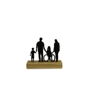 🏡 Enfeite de Mesa Silhueta Família – Decoração Especial