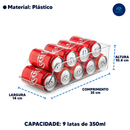 Kit de Organizador Multiuso Plasutil Geladeira Dispensa Cozinha Guarda e Conserva