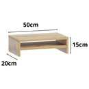 Base para Monitor Mdf 52cm Ergonômico Mesinha Home Office Mesa Gamer Suporte Apoio P/ Tv Notebook Escritório Quarto