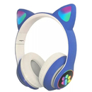 Fone de Ouvido Bluetooth Gatinho com LED