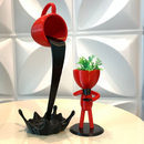 ☕ Kit Cantinho do Café Exclusivo 3D – Com Xícara Flutuante e Bobs