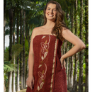 Jogo Toalha 2 Peças - 1 Banhão Gigante 1 Rosto - Luxo Hortência