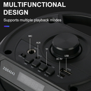 Caixa Som Bluetooth Torre Portátil Fm Mp3 Usb Sd Com Microfone 20W