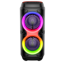 Caixa Som Bluetooth Torre Portátil Fm Mp3 Usb Sd Com Microfone 20W