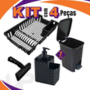 Kit Cozinha Multiuso – Organização, Higiene e Praticidade Todos os Dias*