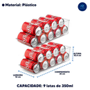 Kit de Organizador Multiuso Plasutil Geladeira Dispensa Cozinha Guarda e Conserva