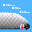 Kit Travesseiro Magnético ALTO ORTOPEDICO Massageador Confortável Terapeutico Luxo