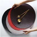 Kit 4/6 Peças Jogo Americano Redondo Sousplat Cozinha Jantar Descanso de Prato Sousplat Cozinha