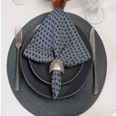 Kit 4/6 Peças Jogo Americano Redondo Sousplat Cozinha Jantar Descanso de Prato Sousplat Cozinha