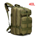 Mochila Tática Militar 50 Litros Impermeável | Anti-Furto | Compartimento Notebook 15" | Resistente para Viagem, Trilha, Camping e Uso Urbano