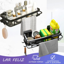 🧼 Kit com 2 Suportes de Alumínio para Shampoo – Instalação Sem Furação | Organizador de Banheiro