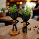 ☕ Kit Cantinho do Café Exclusivo 3D – Com Xícara Flutuante e Bobs