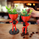 ☕ Kit Cantinho do Café Exclusivo 3D – Com Xícara Flutuante e Bobs