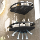 KIT Suporte De Shampoo Prateleiras De Banheiro Sem Furo Premium