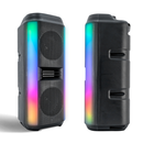 Caixa Som Bluetooth Torre Portátil Fm Mp3 Usb Sd Com Microfone 20W