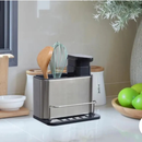 Dispensador Sabão Inox 3 em 1 Cozinha