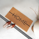 Tapete Porta Entrada Casa Capacho Vinil Home Bege 40x60cm