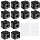 Kit 12 Organizadores de Cabos Magnéticos – Mesa Sem Fios Bagunçados