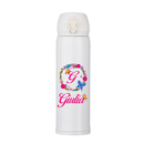 Garrafa Térmica Água Café Personalizada com NOME Inox Aço 400 ML personagens desenho