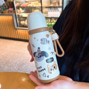 🍼 Garrafa Térmica Infantil 500ml – Copo com Três Aberturas