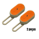 A Escova SPA Elétrica a Vapor Pet  - Limpa - Escova - Massageia/Premium