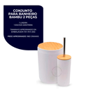 🛁 Kit Banheiro Completo com Detalhes em Bambu – Sofisticação e Organização em Cada Detalhe