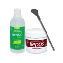 Kit Spa dos Pés Repos Amaciante 150ml + Espatula 222 + Creme 120gr