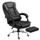 🪑 Cadeira de Escritório Presidente Ergonômica com Apoio para Pés – Conforto e Estilo