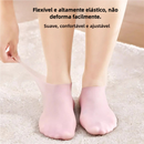 2 Par Meias Cuidados Com Os Pés Spa Uso Doméstico Novo Silicone Calcanhar Gel Hidratante Pé Rachado A Pele Protetores