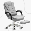 🪑 Cadeira de Escritório Presidente Ergonômica com Apoio para Pés – Conforto e Estilo
