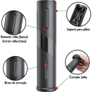 Kit Abridor De Vinho Elétrico Com Acessórios Ideal Para Saca Rolhas Elétrico Decanter Automatico