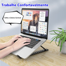 Suporte Apoio De Notebook Laptop Compacto Articulado Preto Suporte Base