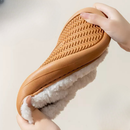 Pantufa Chinelo Casa Inverno Antiderrapante Sola Emborrachada Reforçada Forrada Quente Macio Unissex