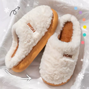 Pantufa Chinelo Casa Inverno Antiderrapante Sola Emborrachada Reforçada Forrada Quente Macio Unissex