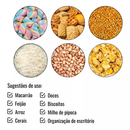 Pote de Vidro com Tampa de Bambu Hermético MODELOS DIVERSOS Porta Temperos Cozinha