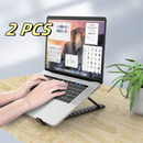 💻 Suporte Ergonômico para Notebook e Laptop – Preto, Compacto e Articulado