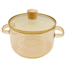 Caçarola de Vidro Borossilicato 1,8L – Elegância e Praticidade na Sua Cozinha