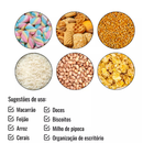 Kit Pote Dourado Vidro AMBAR BOLINHA porta tempero com tampa hermética de bambu para mantimentos PMG cozinha