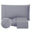 🛏️ Jogo de Lençol Micropercal 400 Fios Extra Macio – Berço, Solteiro, Casal, Queen e King